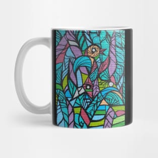 colorful grafitti design Mug